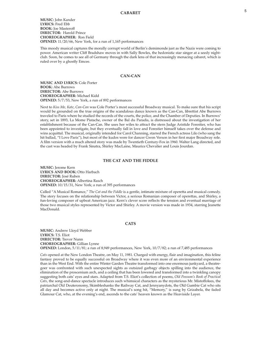 Singer's Musical Theatre Anthology