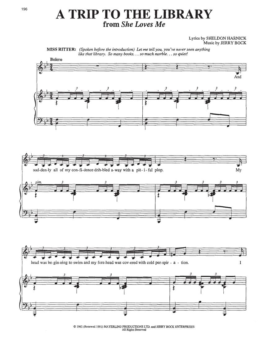 Singer's Musical Theatre Anthology