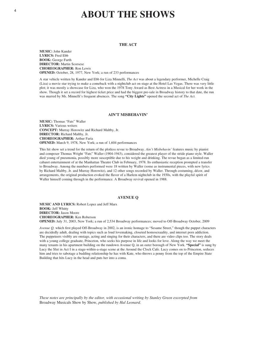 Singer's Musical Theatre Anthology Mezzo-Soprano/Belter Volume 5