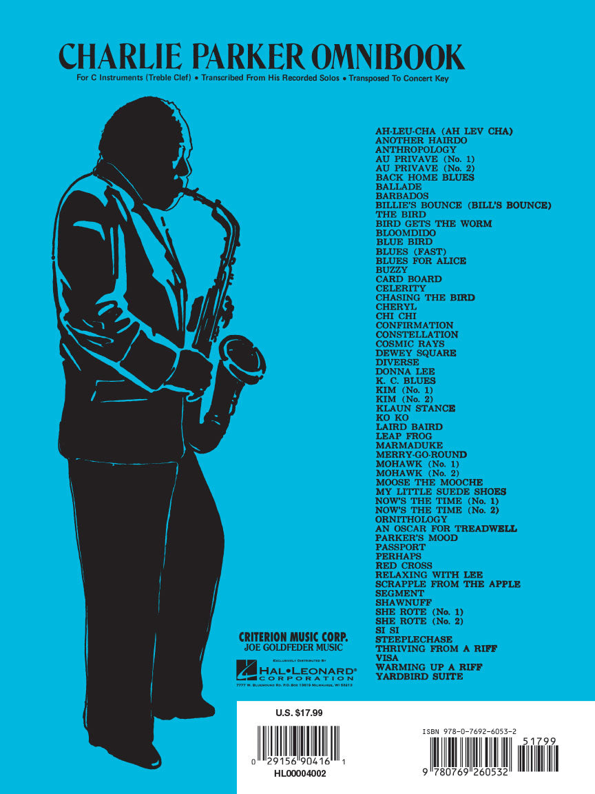 Parker Charlie Parker Omnibook