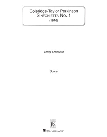 Perkinson: Sinfonietta No. 1 for String Orchestra Full Score