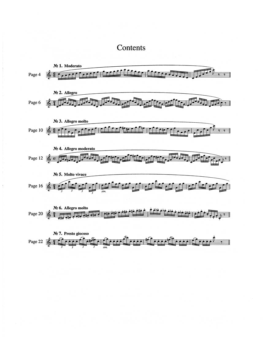 Reichert 7 Daily Exercises for Flute - Op. 5