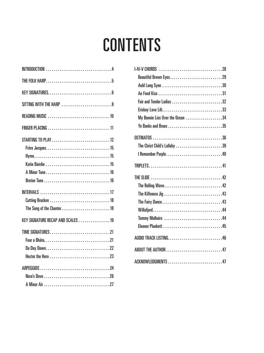 Hal Leonard Folk Harp Method