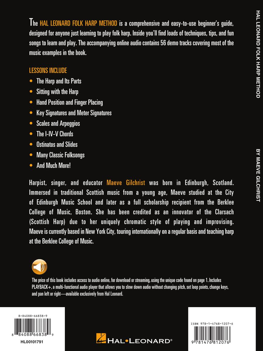 Hal Leonard Folk Harp Method
