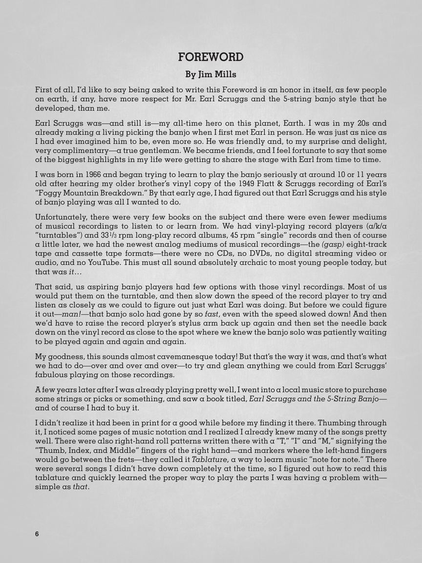 Earl Scruggs Banjo Songbook