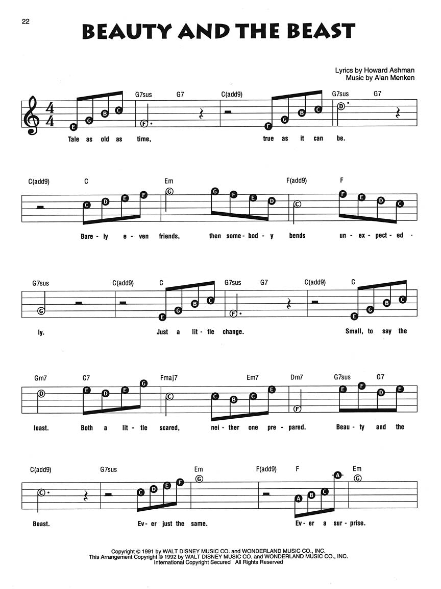 Disney Collection - Recorder Fun!