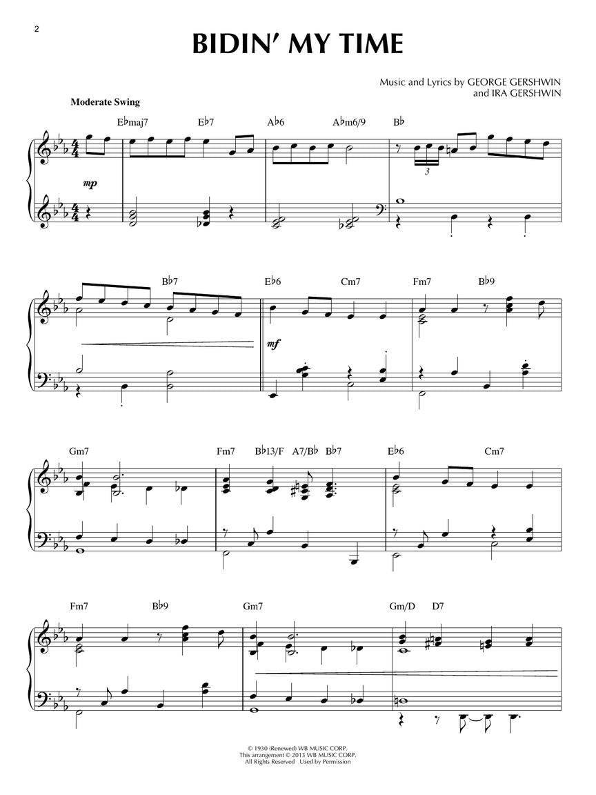 Gershwin: Jazz Piano Solos Vol. 26