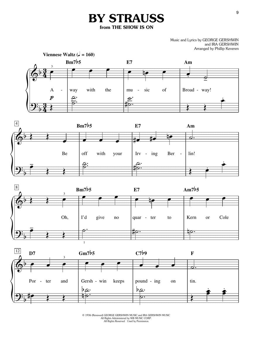 Gershwin: Classics - Phillip Keveren Series