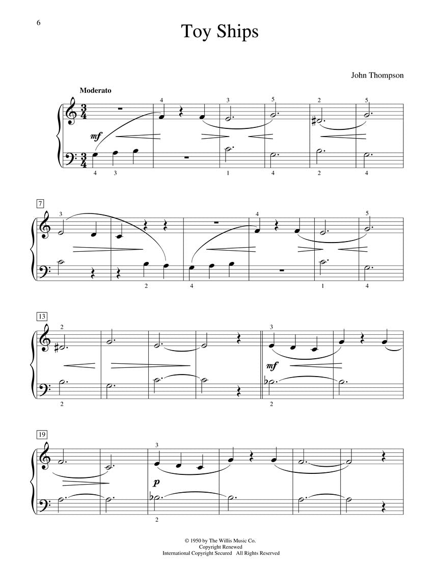 Thompson, John - Classic Piano Repertoire