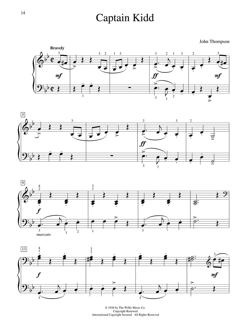 Thompson, John - Classic Piano Repertoire