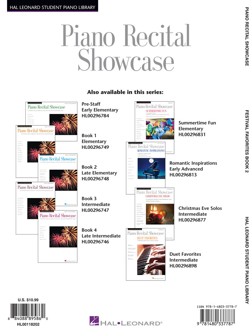 Piano Recital Showcase - Festival Favorites