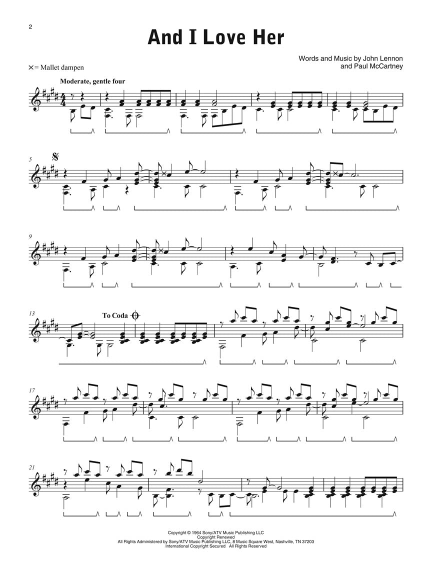 Beatles - For Vibraphone