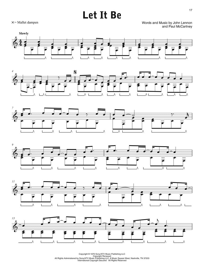 Beatles - For Vibraphone