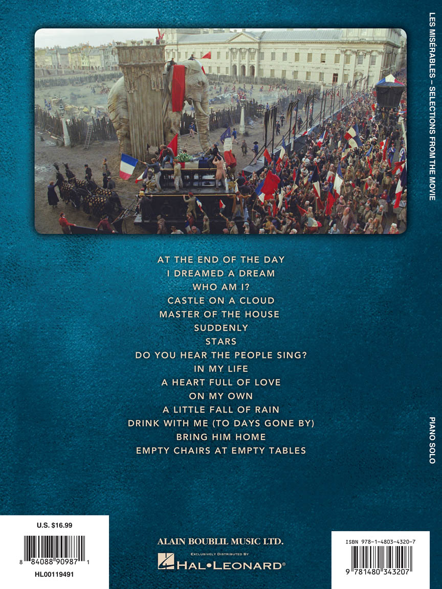 Les Miserables - Movie Selections