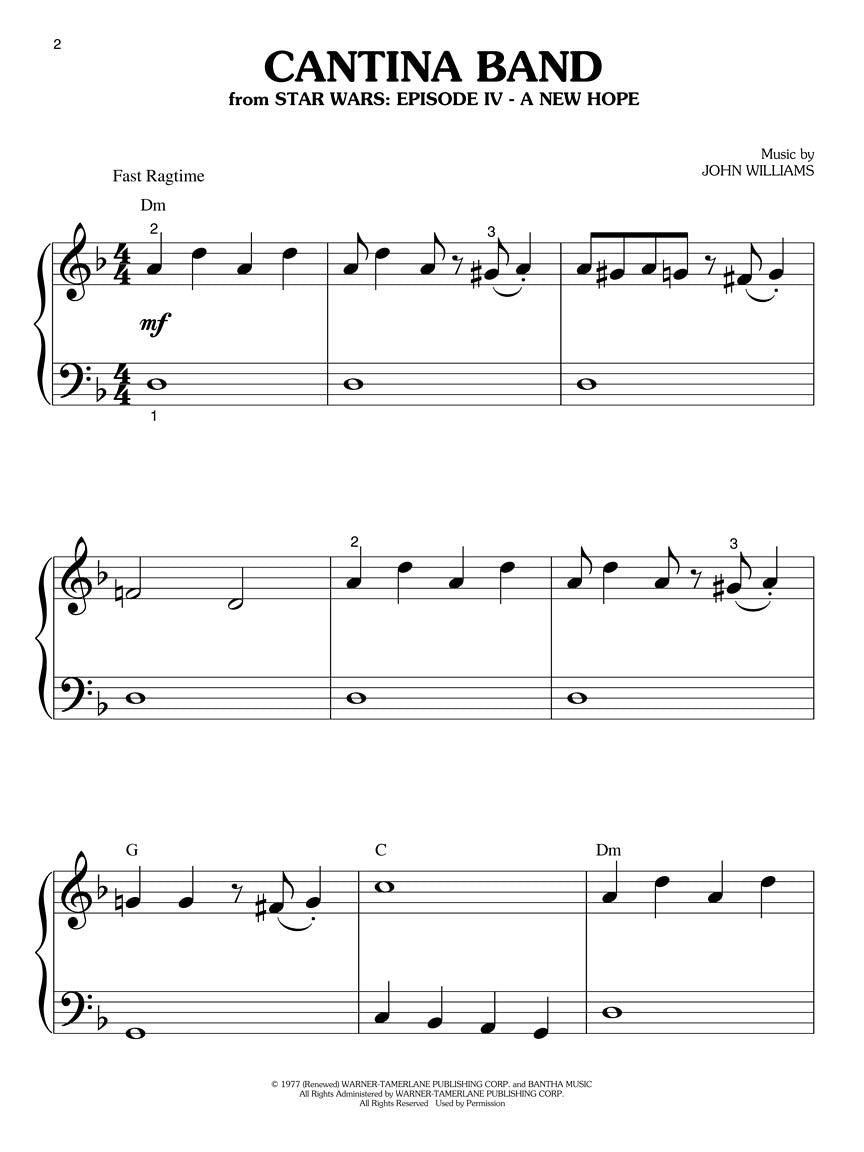 Williams, John - Best of - Big-Note Piano