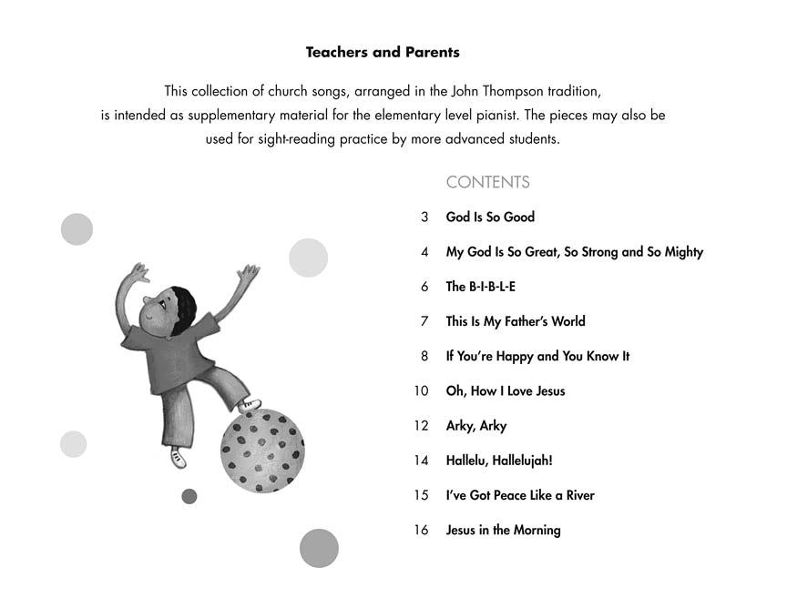 Thompson's First Church Songs Elementary Level