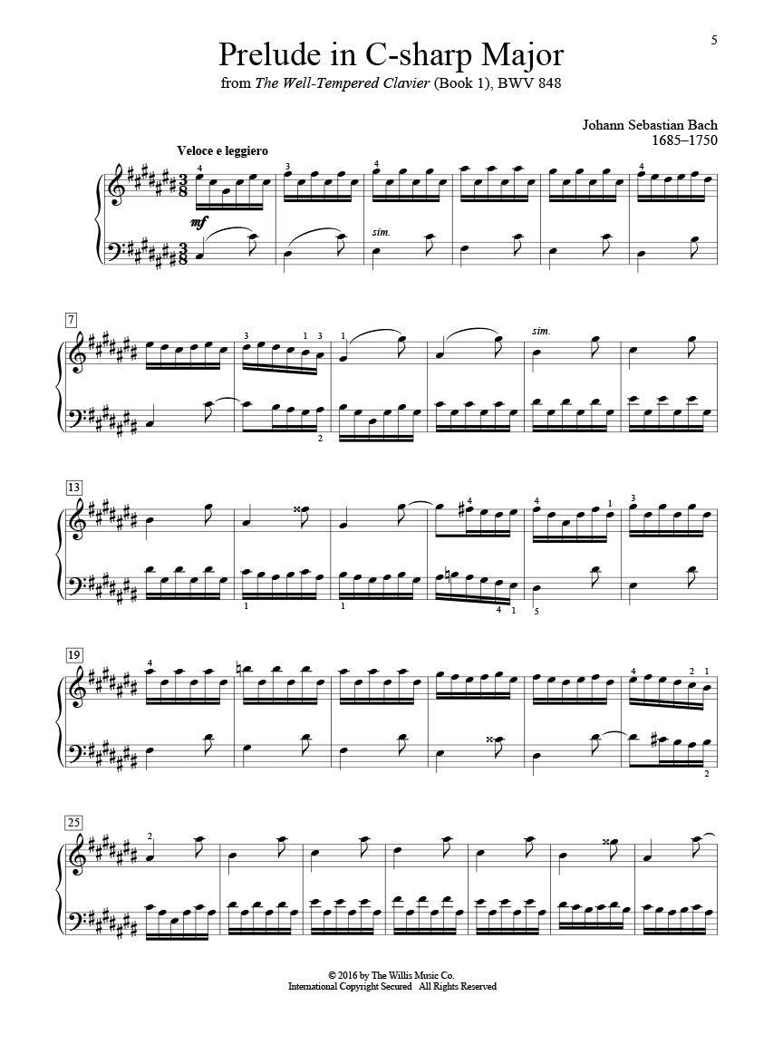 Classical Piano Solos - Thompson Modern Course Fifth Grade