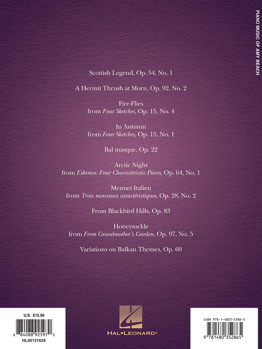 Beach: The Piano Music of Amy Beach