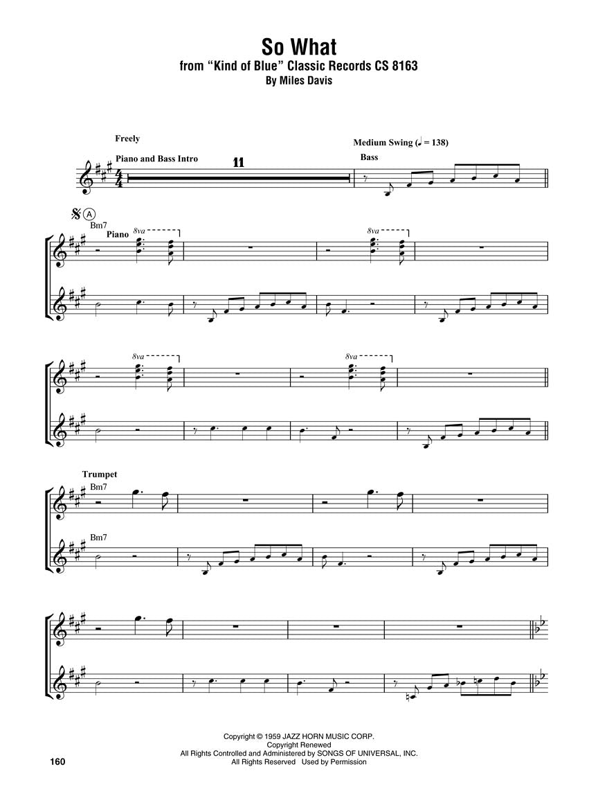 Davis- Miles Davis Omnibook For Eb Instruments