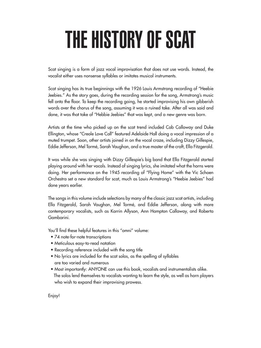 Scat Omnibook - C Instruments