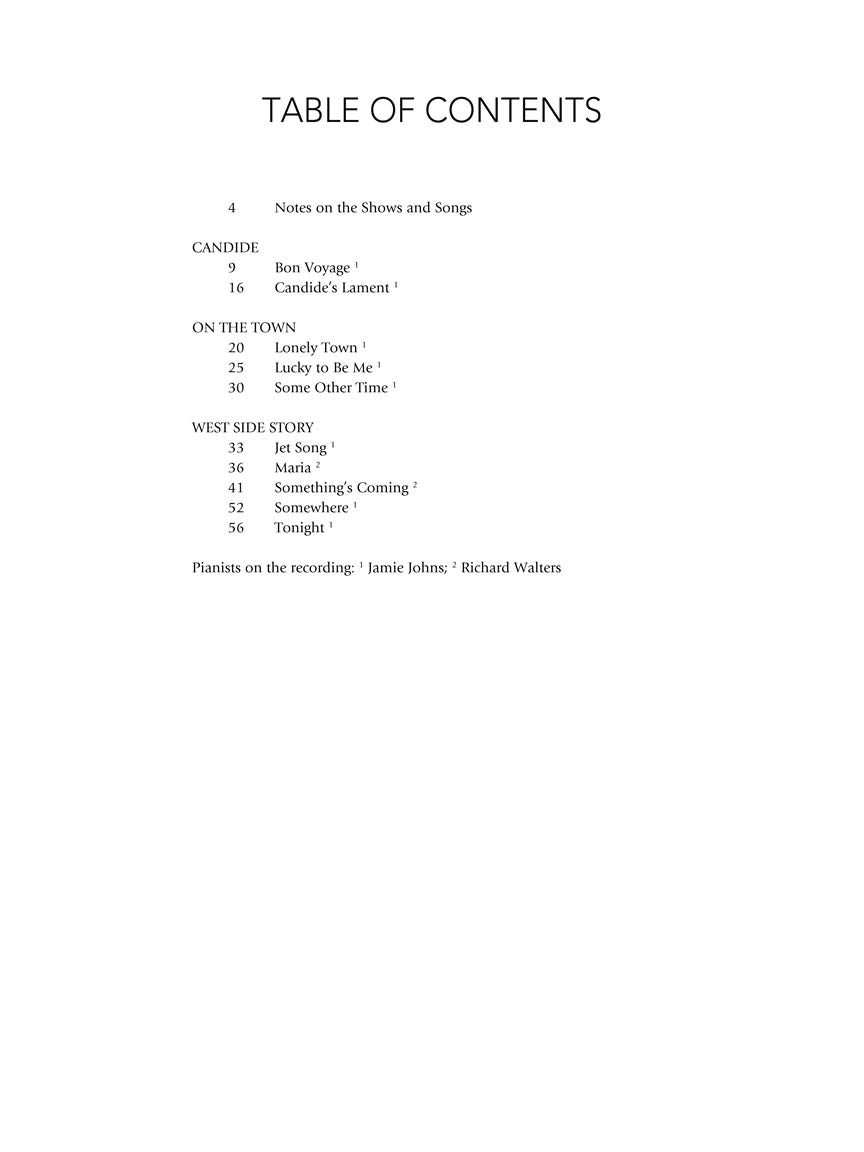 Bernstein for Singers