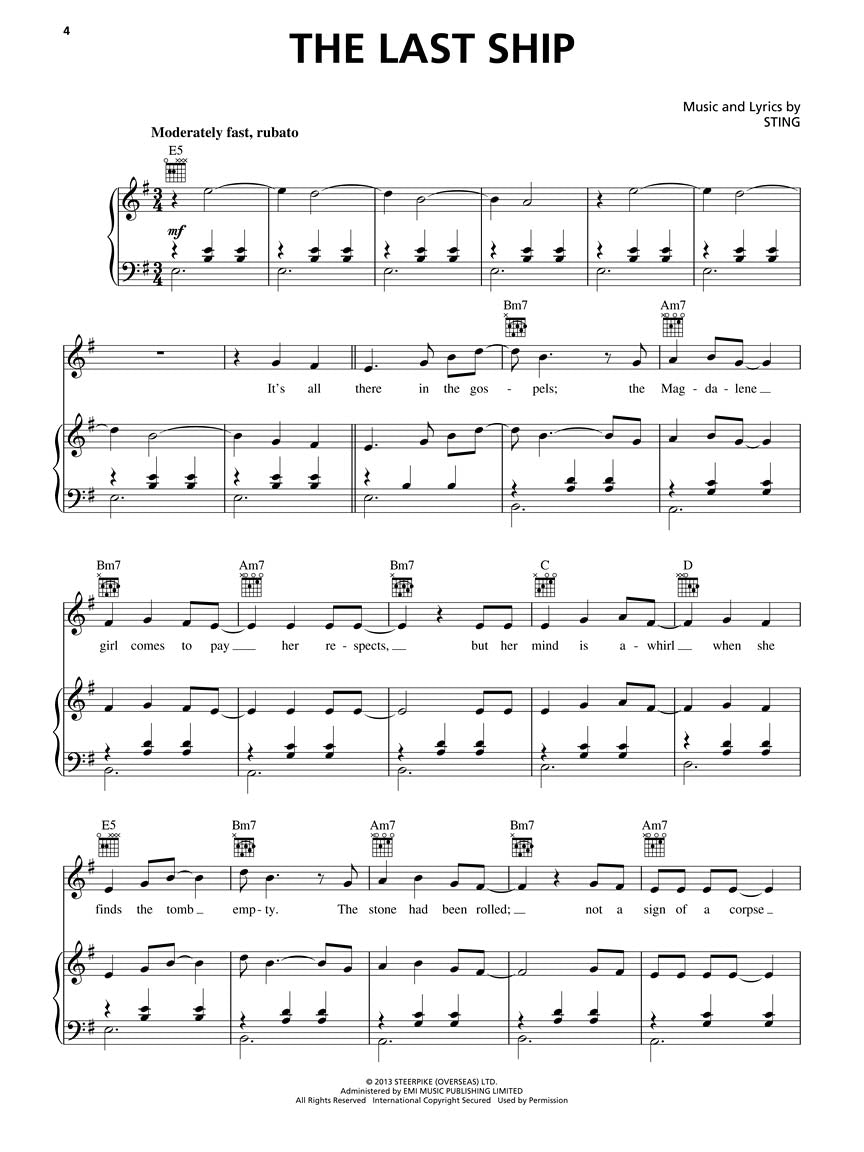 Sting - The Last Ship