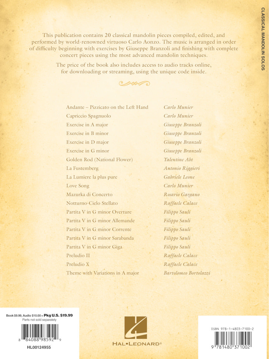 Classical Mandolin Solos