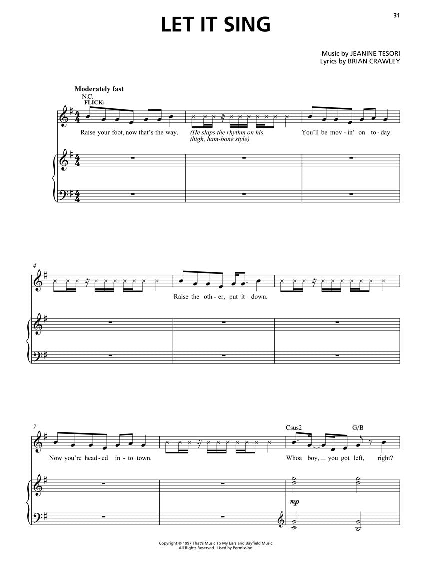 Violet - Piano/Vocal Selections