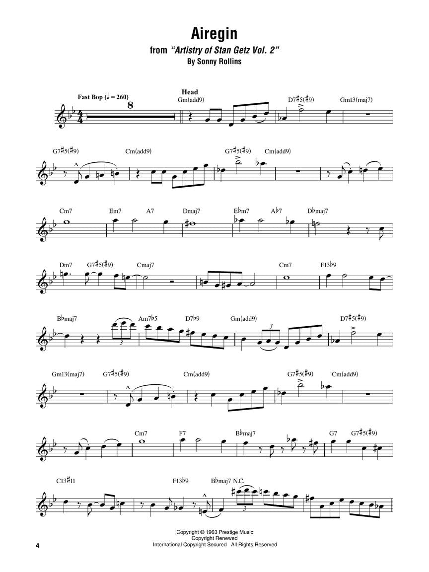 Getz, Stan - Omnibook