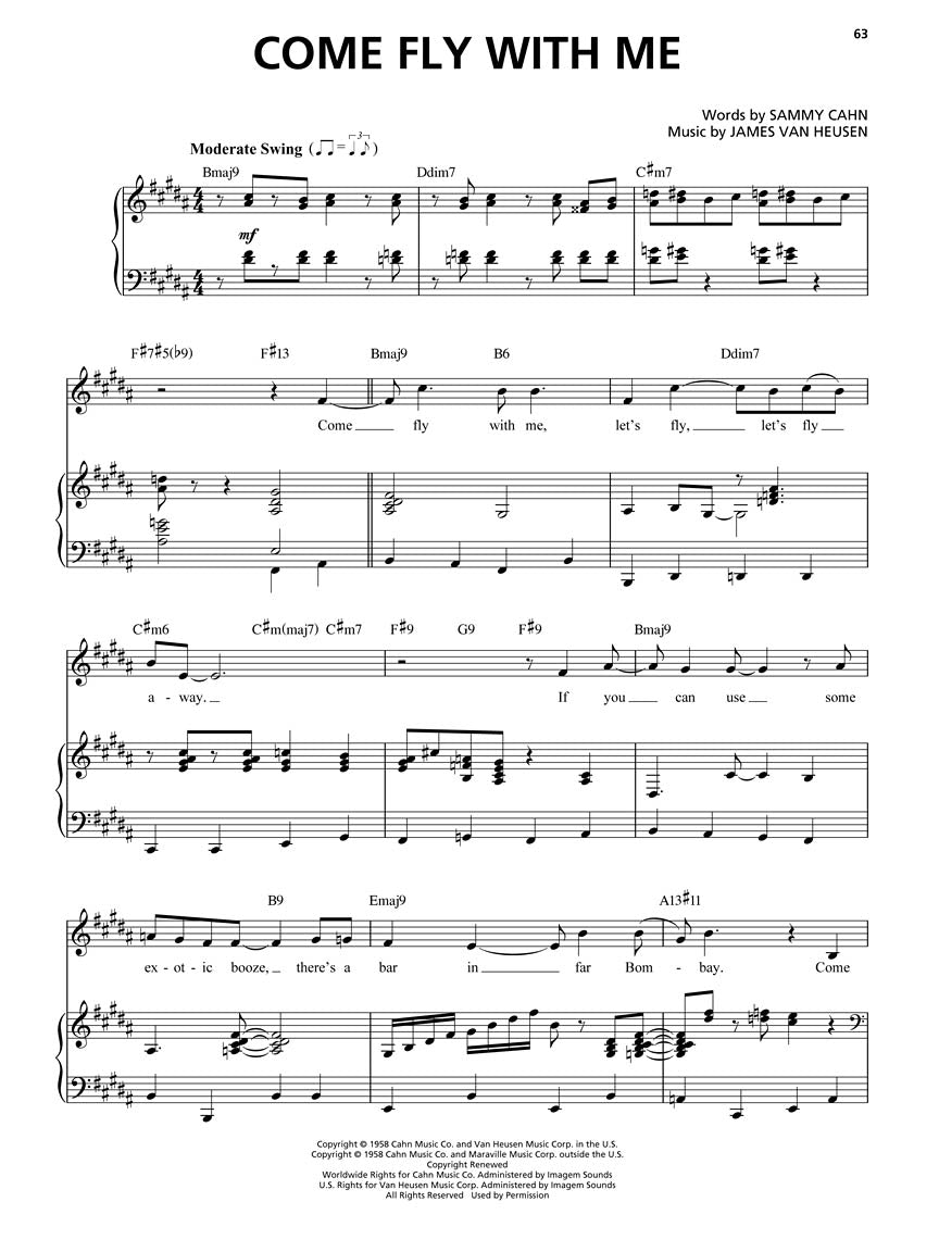 Sinatra, Frank - Centennial Songbook - Original Keys for Singers O/P