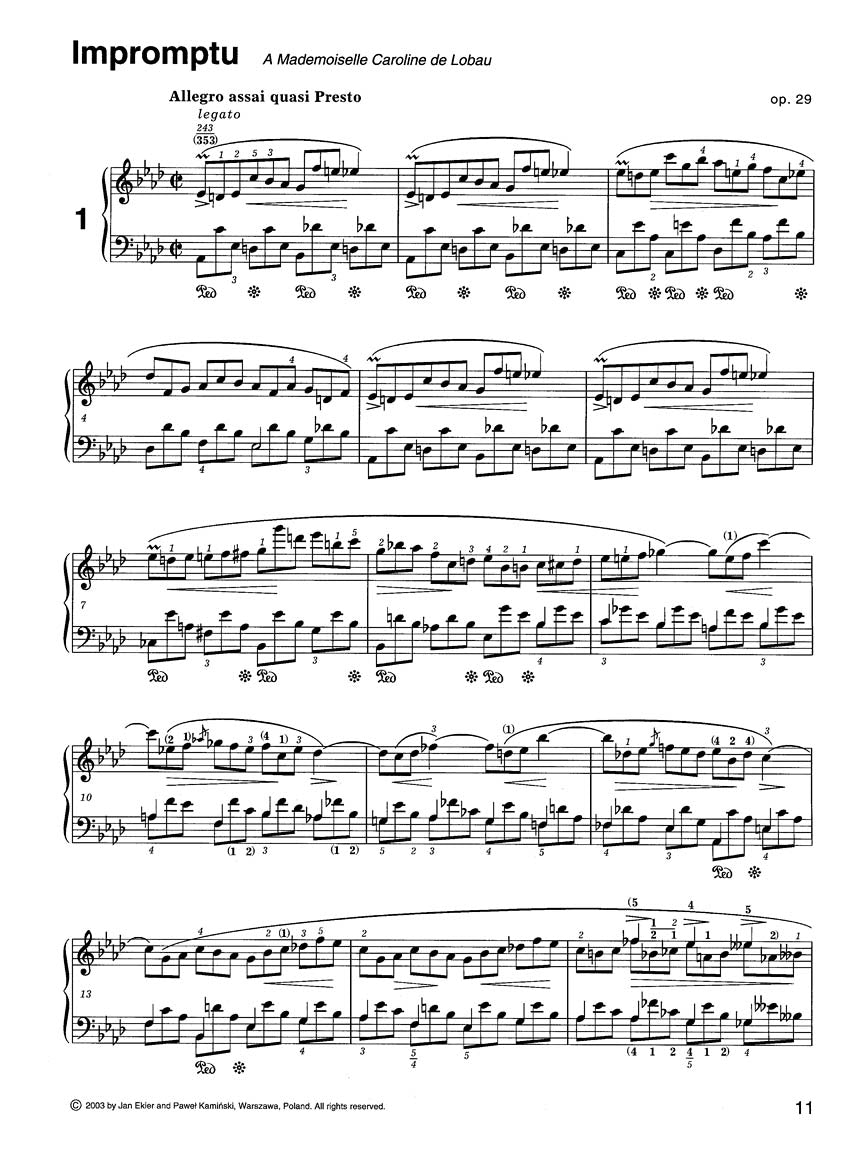 Chopin Impromptus - Chopin National Edition