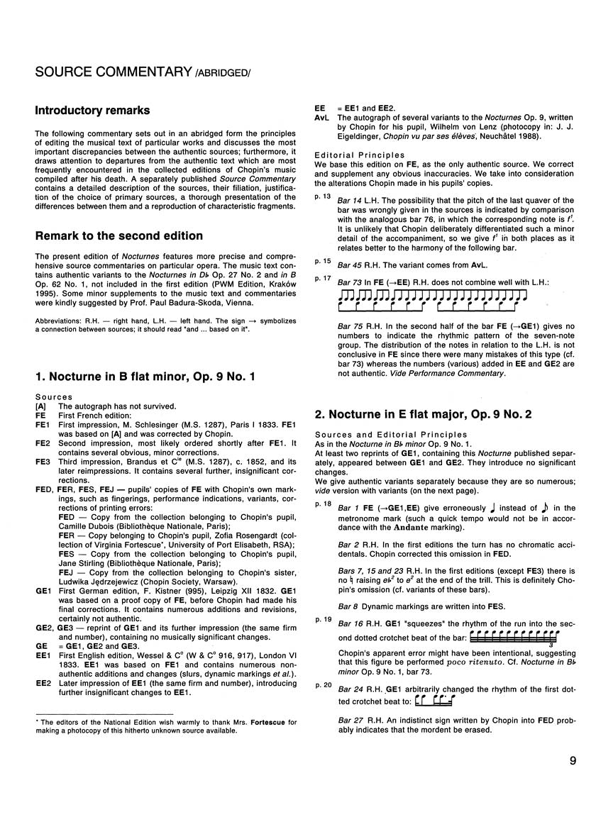 Chopin Nocturnes - Chopin National Edition Ekier