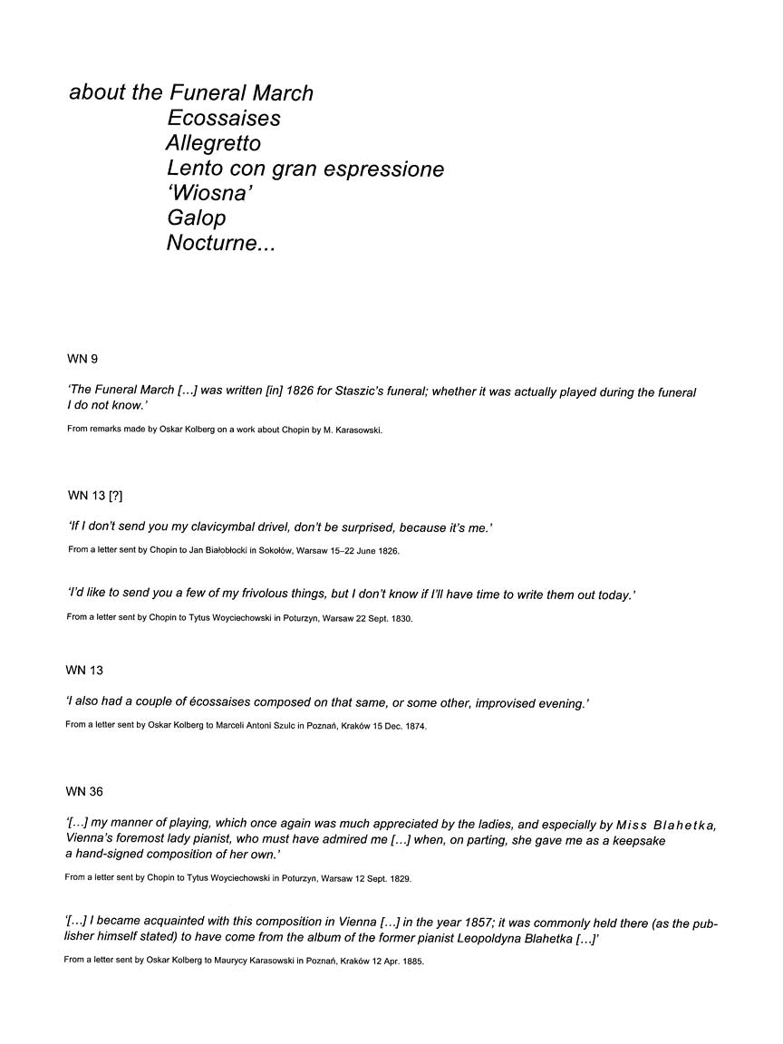 Chopin Various Compositions for Piano - Chopin National Editions Vol. XXIX B