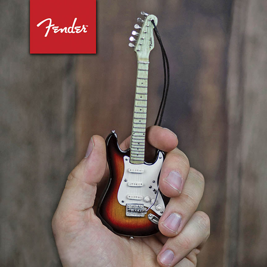 Ornament: Fender Sunburst Strat – 6″
