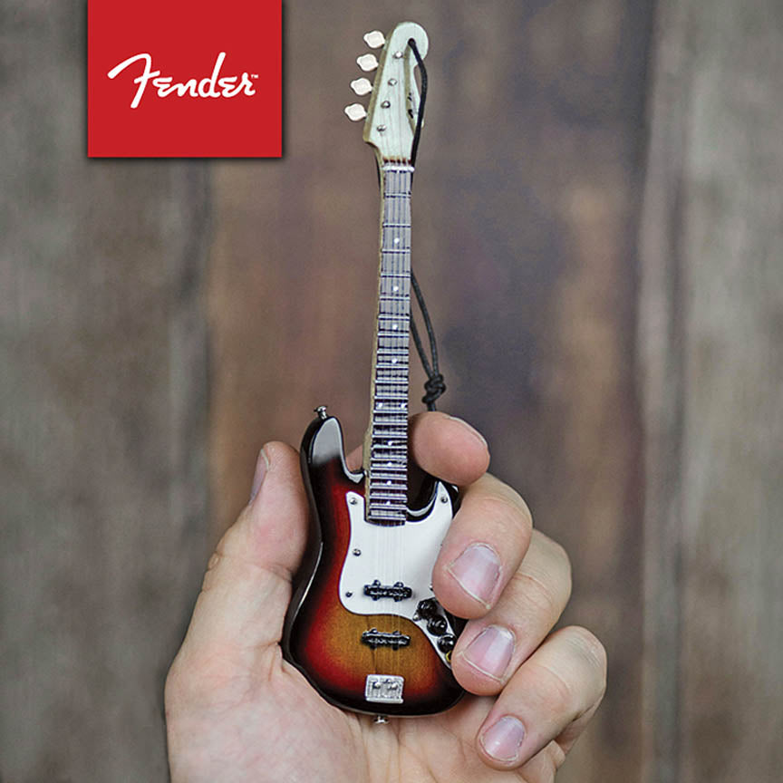 Ornament: Fender Sunburst Jazz Bass – 6 in.