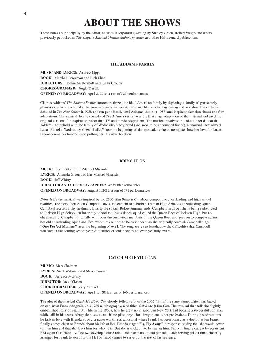 Singer's Musical Theatre Anthology Mezzo-Soprano/Belter Book Only Volume 6