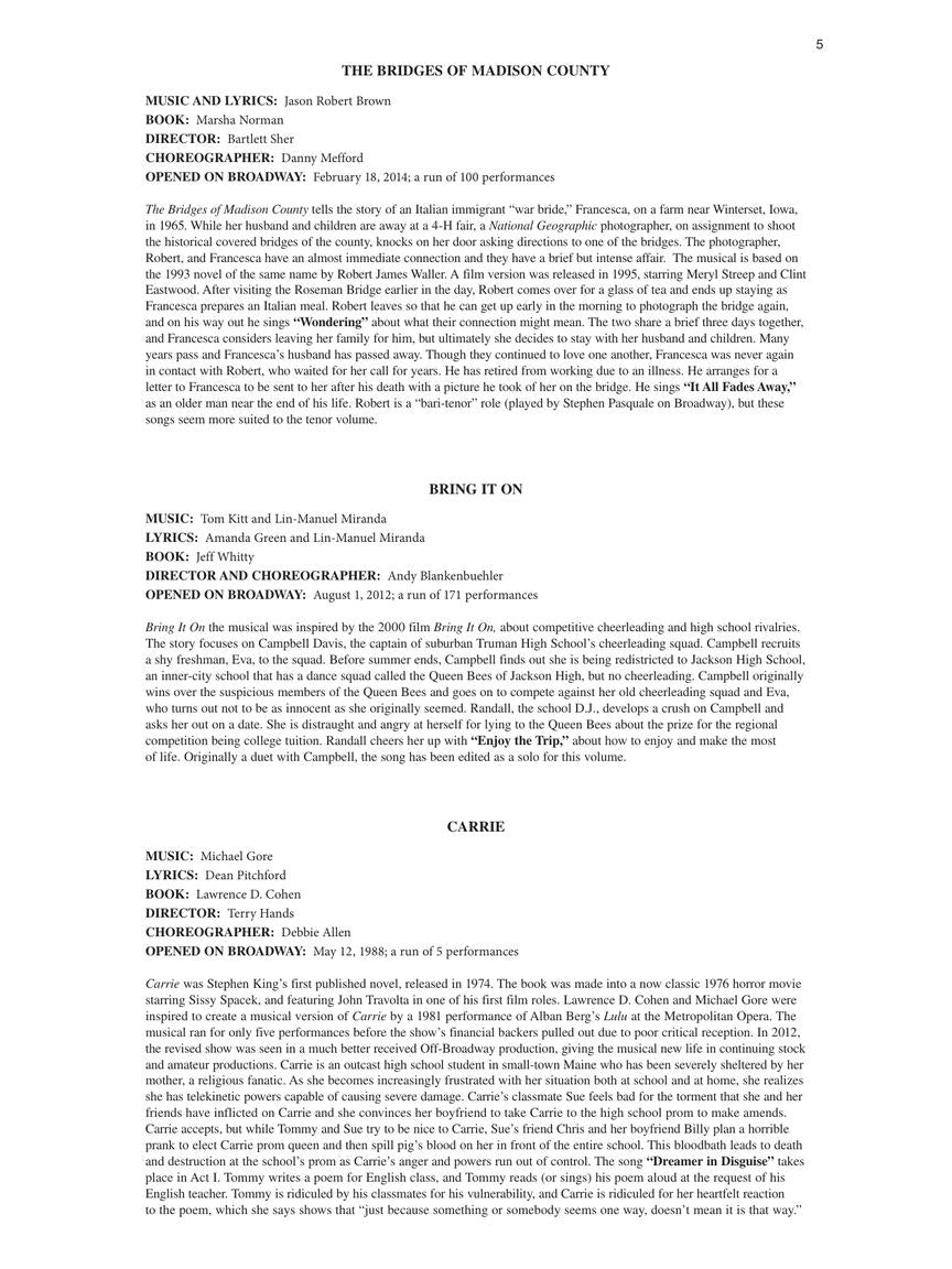 Singer's Musical Theatre Anthology - Tenor Vol 6