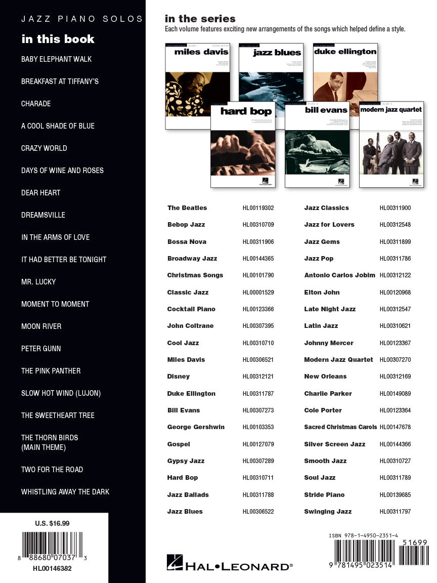 Mancini, Henry - Jazz Piano Solos Series Vol. 38