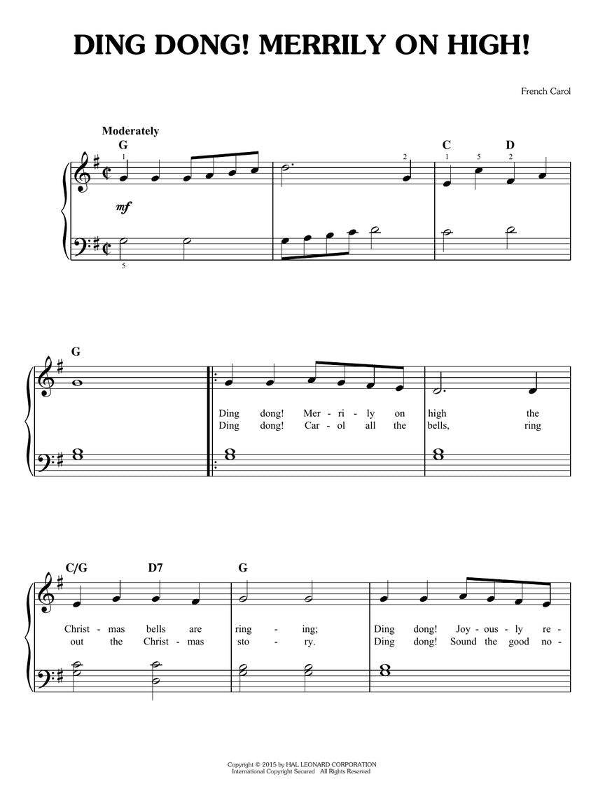 First 50 Christmas Carols You Should Play on the Piano