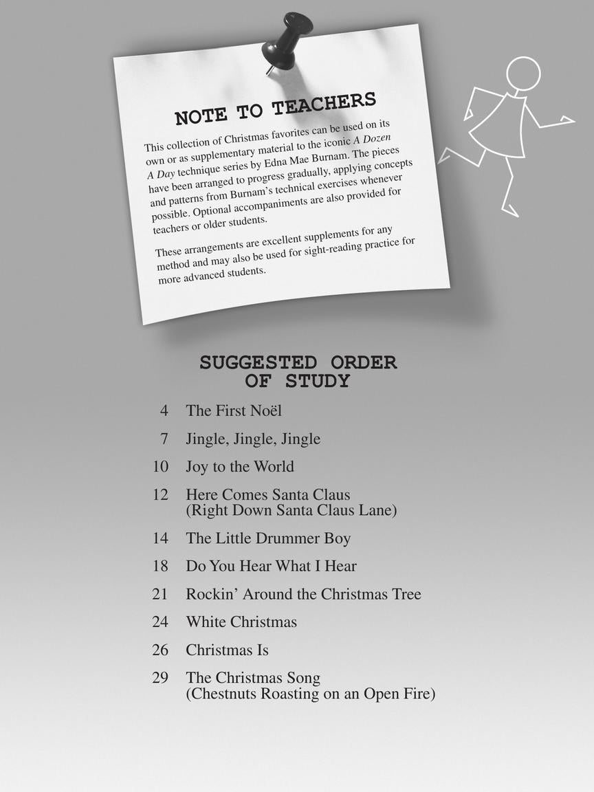 Dozen a Day Christmas Songbook, A - Preparatory