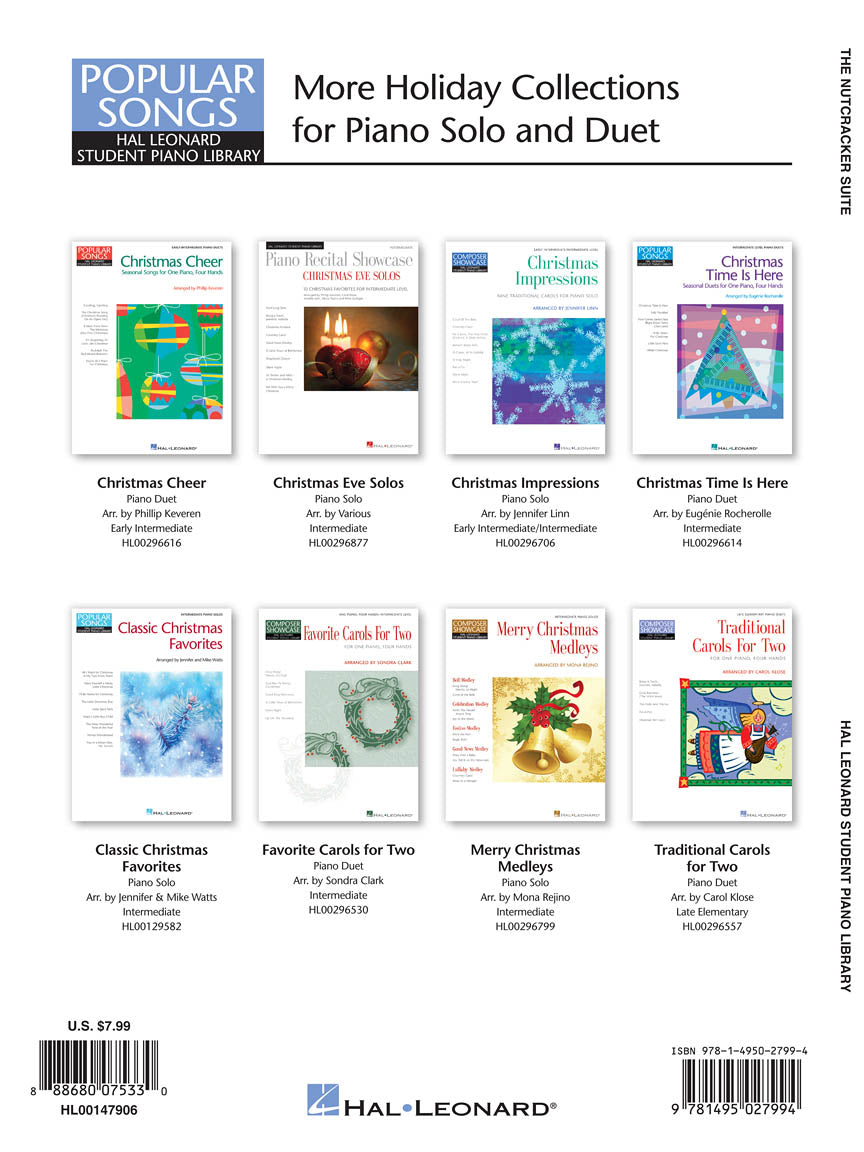 Tchaikovsky The Nutcracker Suite 6 Easy Arrangements for Piano