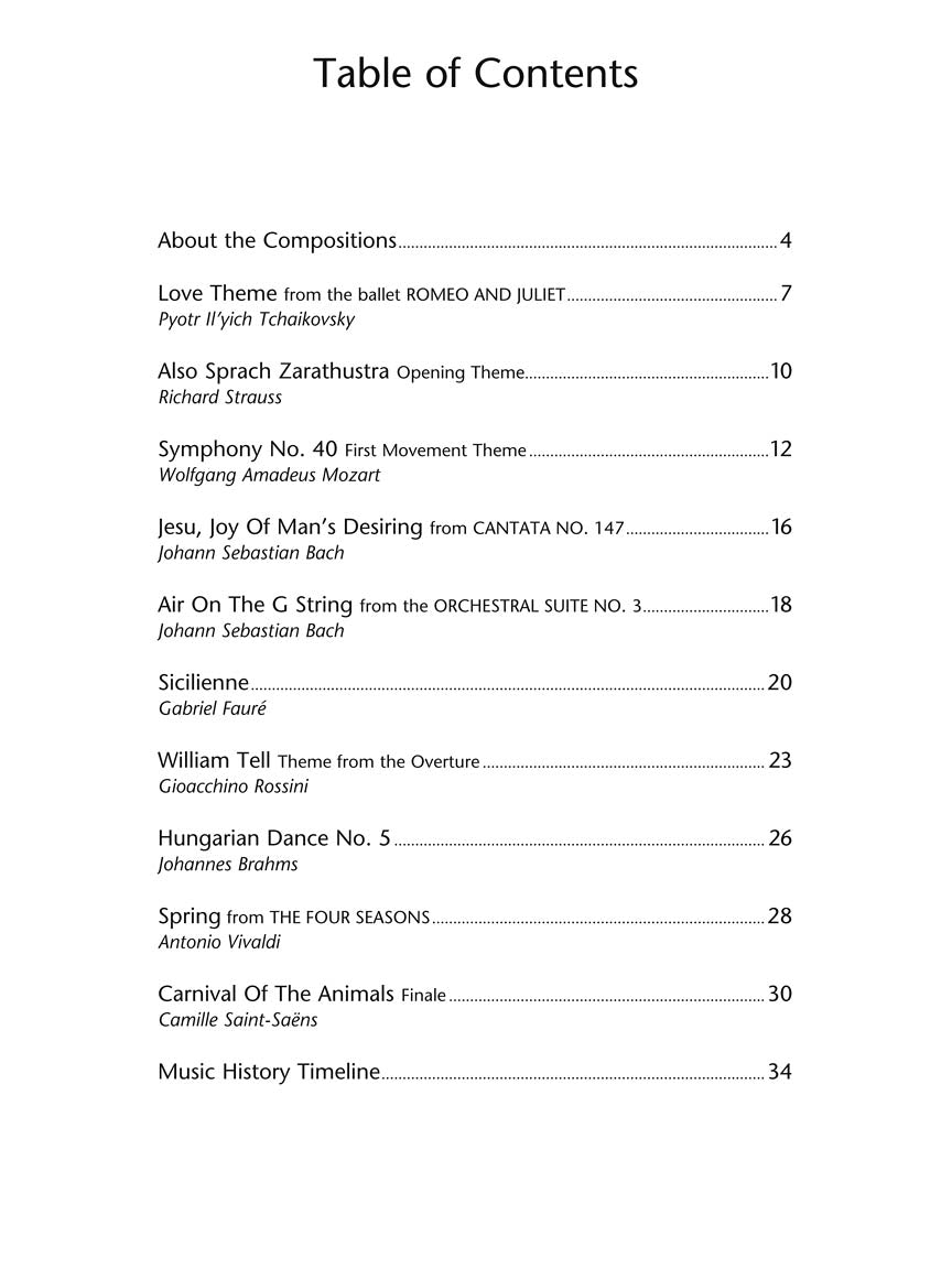 Classical Themes - Level 5 (Hal Leonard Student Piano Library)