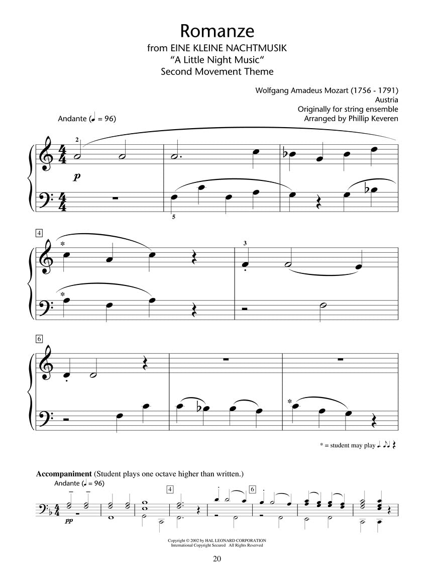 Classical Themes - Level 2 (Hal Leonard Student Piano Library)