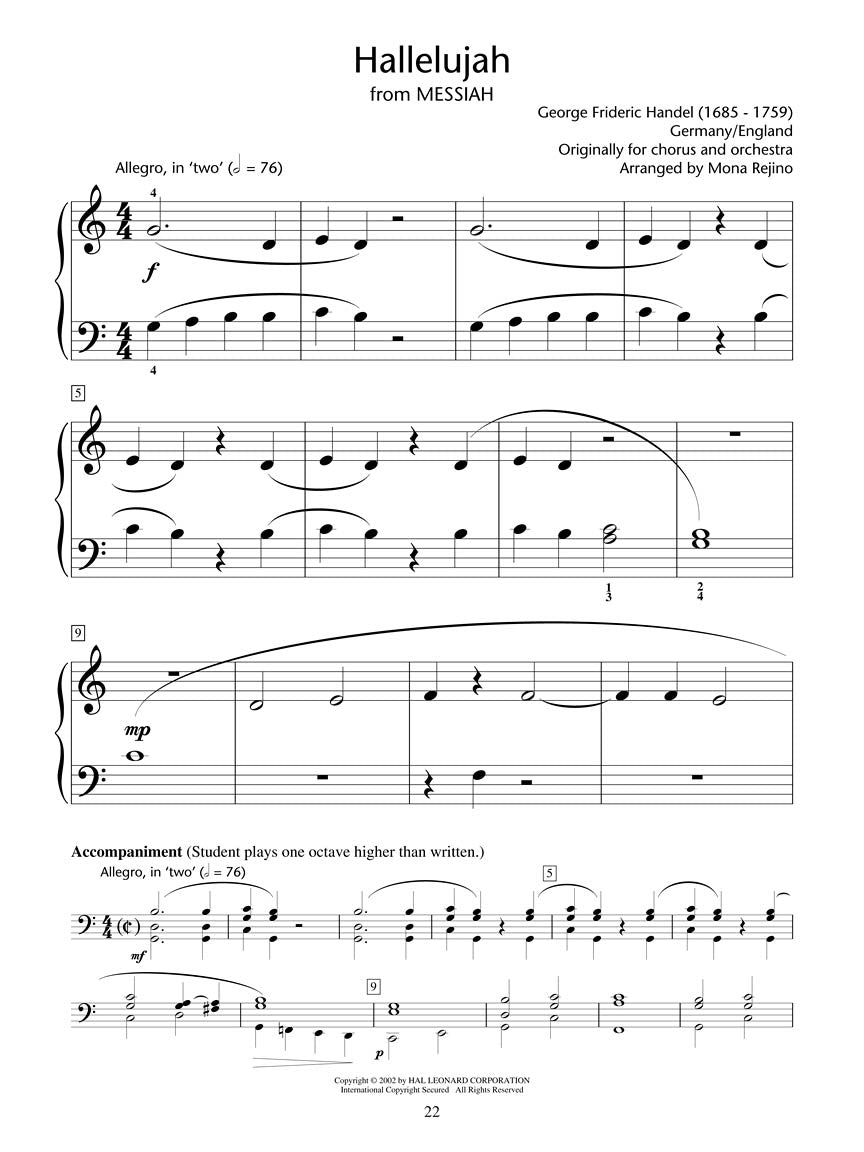 Classical Themes - Level 2 (Hal Leonard Student Piano Library)