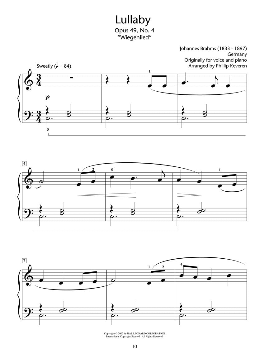 Classical Themes - Level 3 (Hal Leonard Student Piano Library)