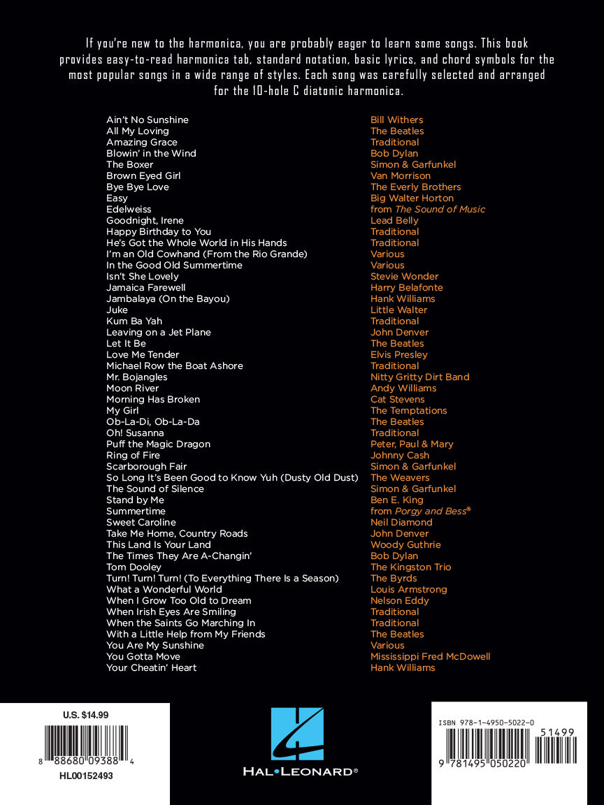 First 50 Songs You Should Play on Harmonica