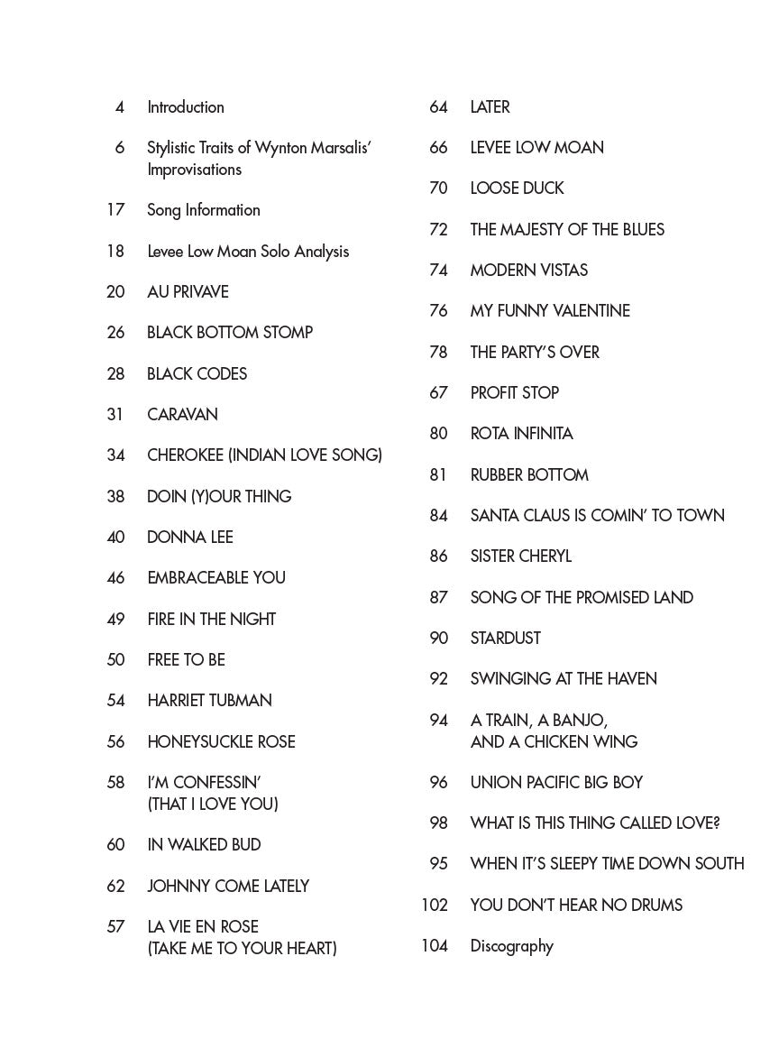 Marsalis, Wynton - Omnibook