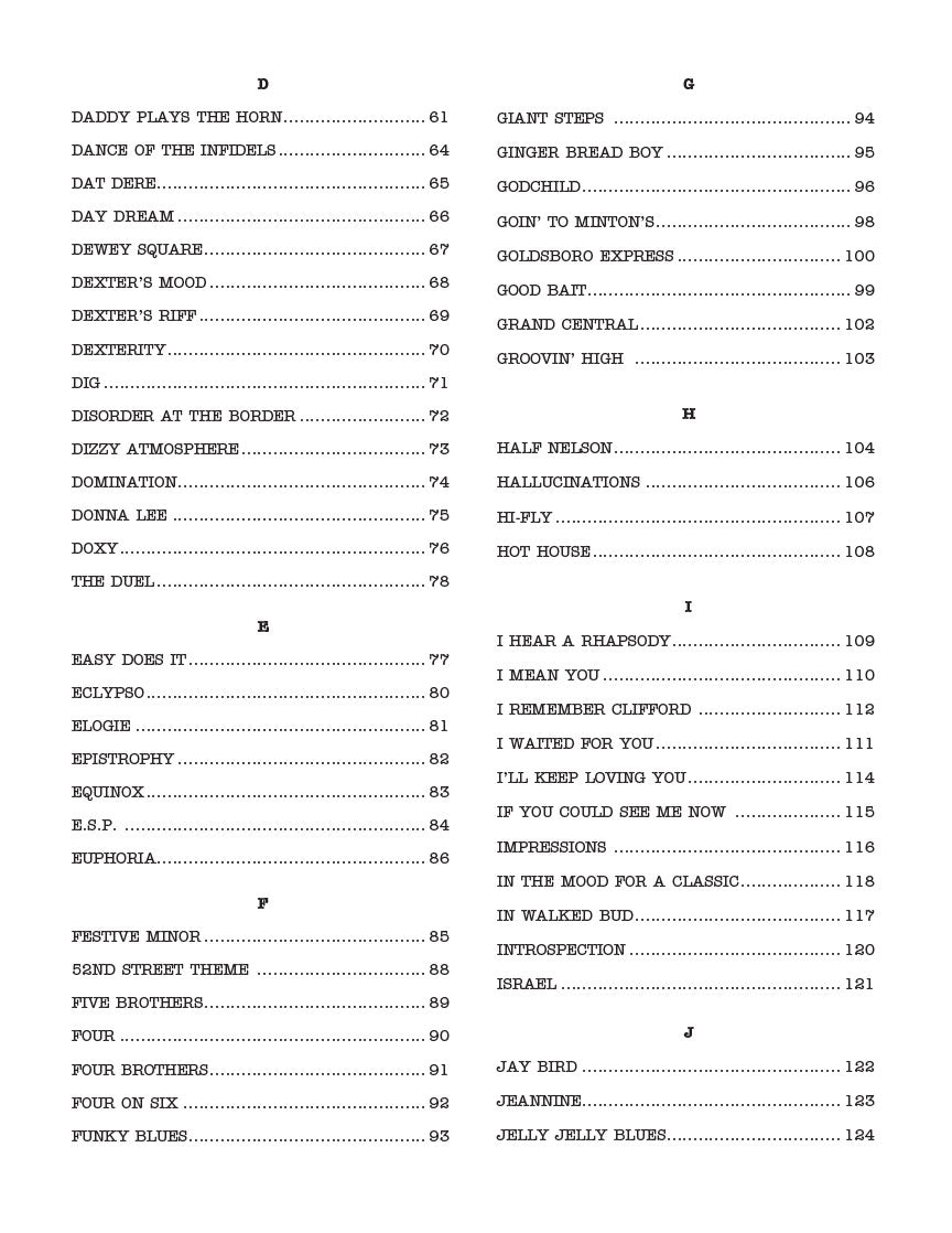 Real Bebop Book C Edition