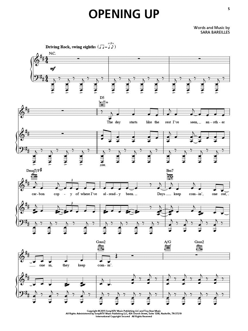 Bareilles What's Inside: Songs from Waitress