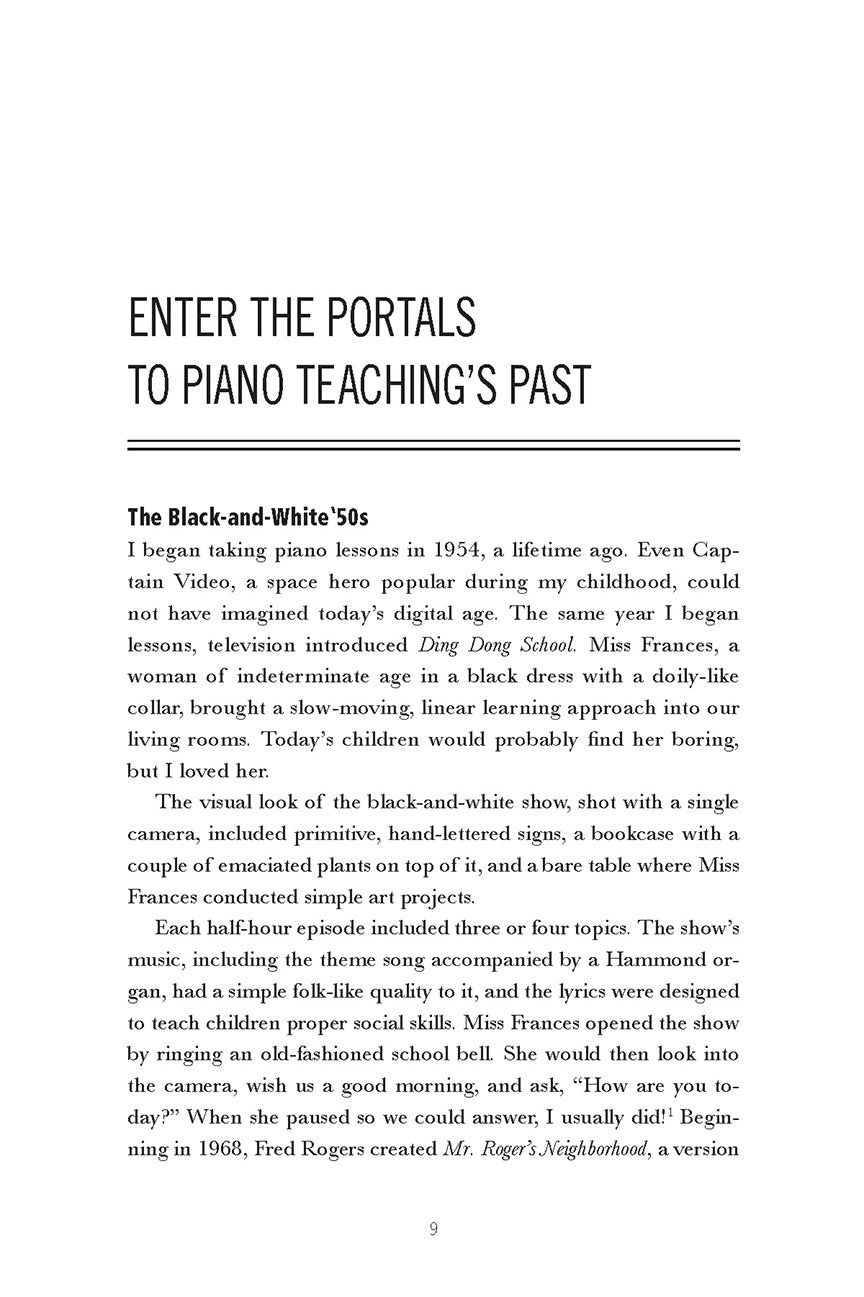 Music of Teaching: Learning to Trust Students' Natural Development